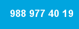 988 977 40 19 988 977 40 19